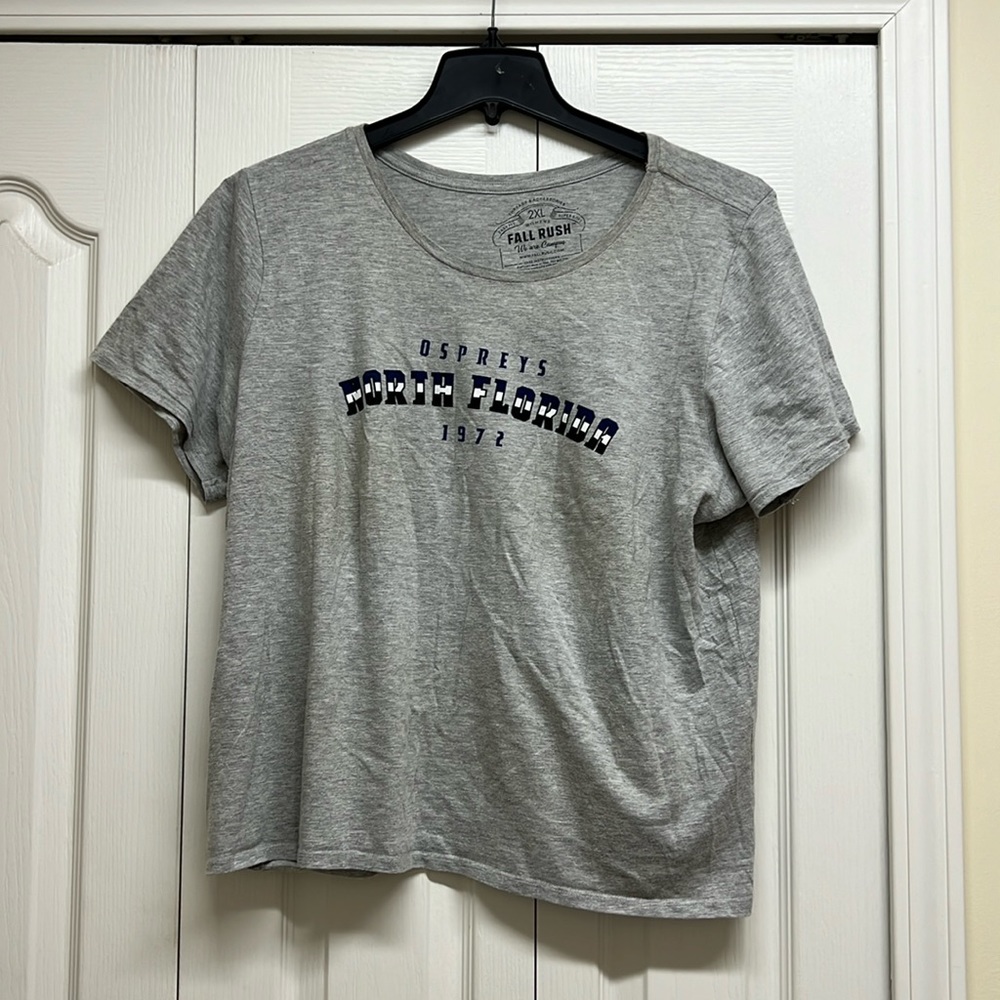 UNF Gray Short Sleeve Tee
